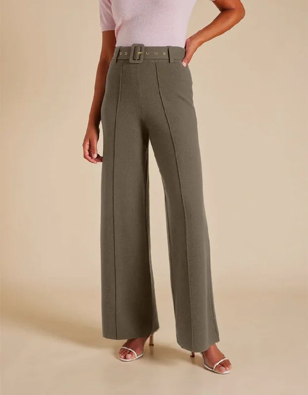 Hamilton Crepe Knit Pant Ivy