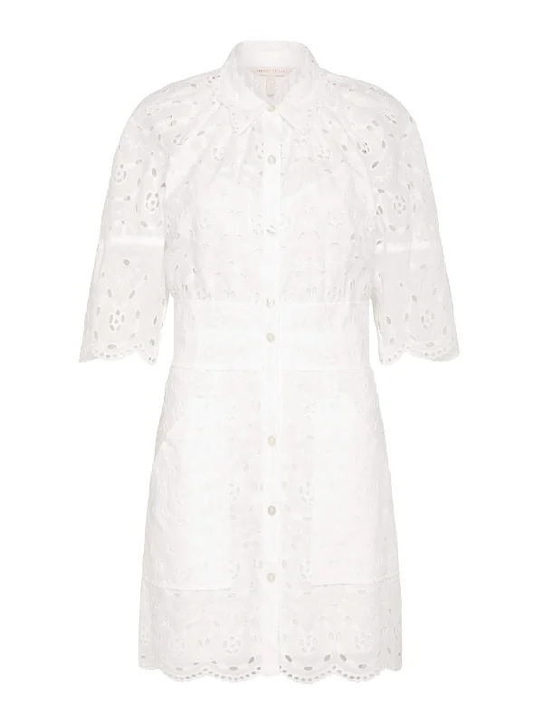 Mina Eyelet Dress