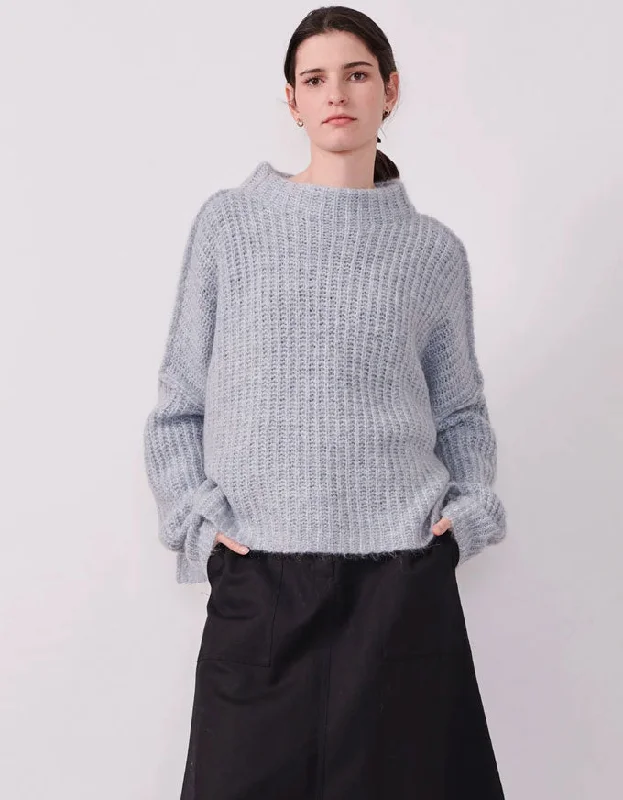 Shire Oversized Knit Blue