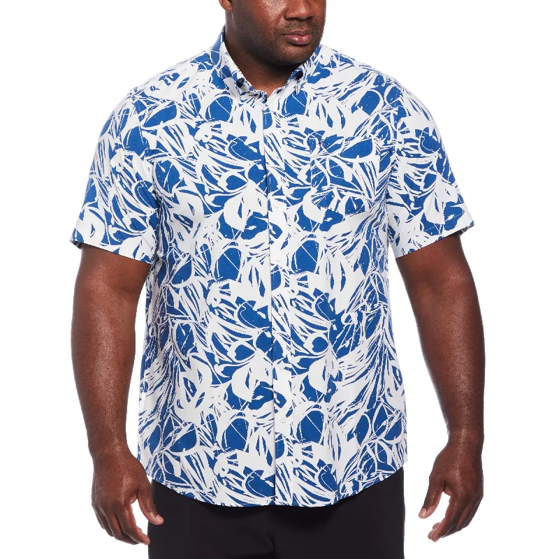 Big & Tall EcoVero™ Swirl Print Shirt