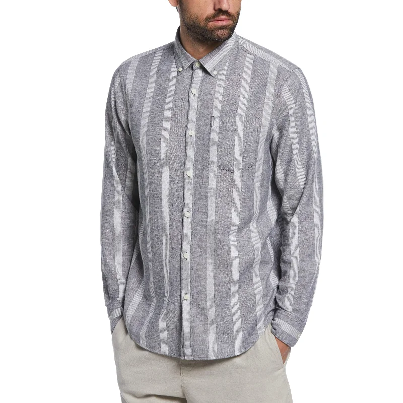 Linen EcoVero™ Blend Stripe Shirt