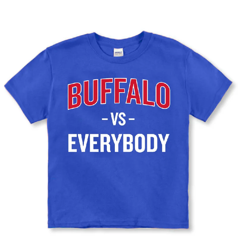 Buffalo vs Everybody - Youth Kids T shirt