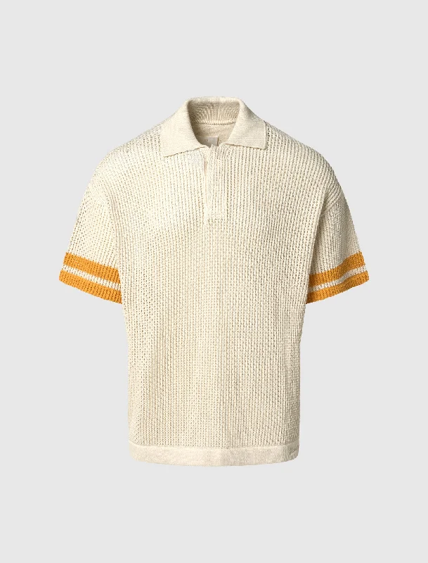 KNITTED POLO SHIRT