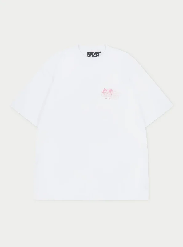 LATE CHECKOUT T-SHIRT - WHITE