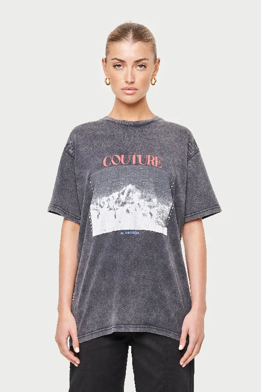 UNLIMITED COMFORT GRAPHIC T-SHIRT - ACID WASH