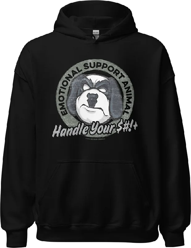 EMOTIONAL SUPPORT ANIMAL Graphic Hoodie