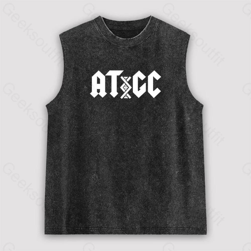 ATGC DNA Unisex Washed Tank