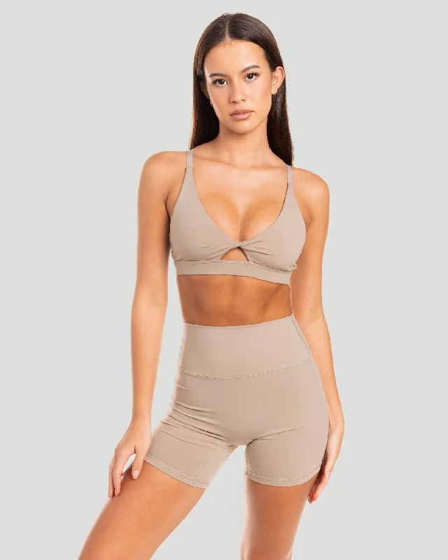 Micro Twist Bra - Vintage Khaki